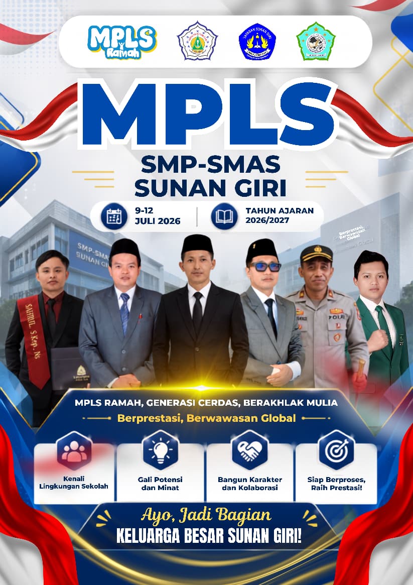 Siap Digelar! SMAS & SMPS Islam Sunan Giri Ponpes Tengginah Akan Hadirkan Kapolsek Karangpenang, Rektor STAI Azzain, dan Praktisi Kesehatan dalam MPLS Ramah 2026